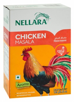 Nellara Chicken Masala - vegetarian, artificial colors free, preservatives free