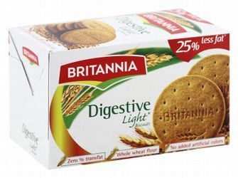 Britannia Digestive Light Biscuit - trans fat free, no added artificial colors