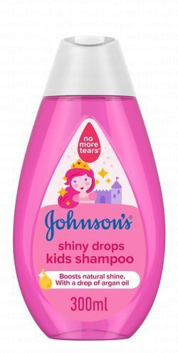 Johnson's Baby Shiny Drops Kids Shampoo with Argan Oil - dye free, alcohol free, parabens free