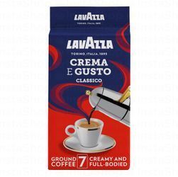 Lavazza Crema E Gusto Classico Arabica & Robusta Ground Coffee Dark Roast - Intensity 7