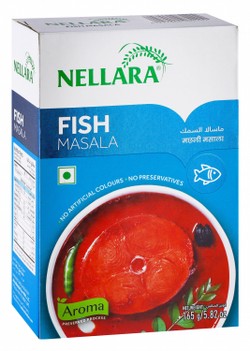 Nellara Fish Masala Powder - vegetarian, artificial colors free, preservatives free