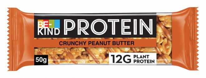 Be-Kind 12g Protein Bar with Crunchy Peanut Butter - gluten free, artificial flavors free