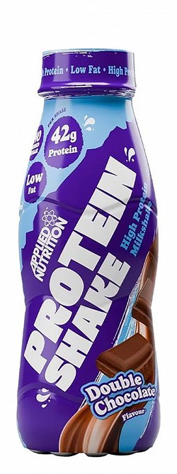 Applied Nutrition 42g Protein Shake Double Chocolate Flavor - low fat, no added sugar