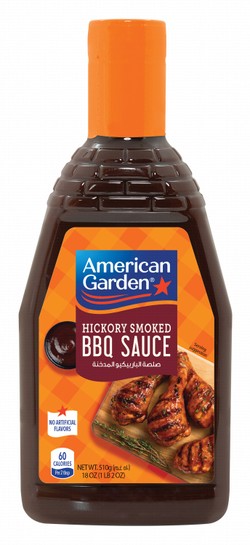 American Garden Hickory Smoked BBQ Sauce - vegetarian, artificial flavors free