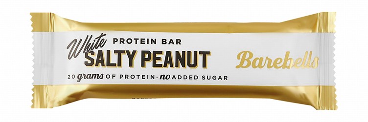 Barebells Salty Peanut 20g Protein Bar Coated with White Chocolate - no added sugar