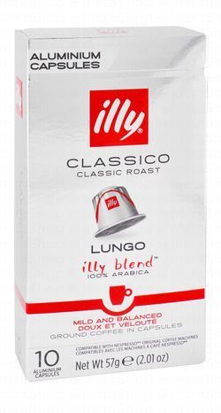 Illy Classico Arabica Espresso Lungo Coffee Capsules Classic Roast - Intensity 5