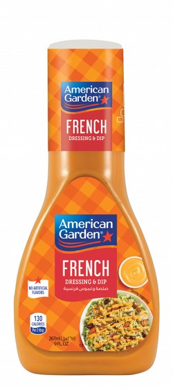 American Garden French Dressing - gluten free, dairy free, artificial flavors free