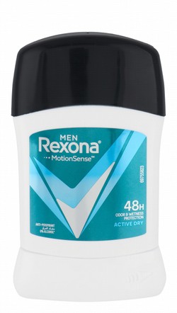 Rexona Men MotionSense Active Dry 48H Antiperspirant Deodorant Stick - alcohol free