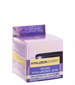 L'Oreal Hyaluron Expert Replumping & Moisturizing Day Cream with Hyaluronic Acid SPF20