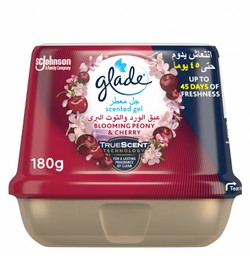 Glade TrueScent Technology Blooming Peony & Cherry Gel Air Freshener with Essential Oils
