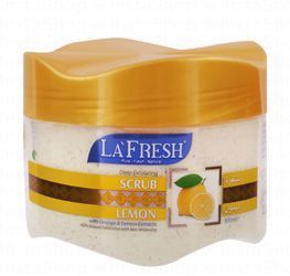 La'Fresh Deep Exfoliating & Whitening Facial Scrub with Lemon & Orange Extracts - animal testing free