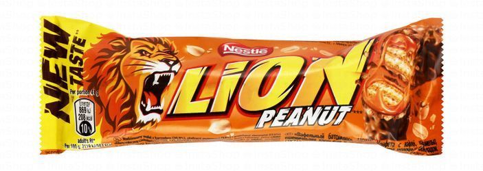 Lion Peanut Cereal Wafer Filled with Caramel Coated with Milk Chocolate (2 Pieces)