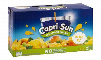 Capri-Sun Long Life Mango Mixed Juice - vegan, preservatives free, no added sugar