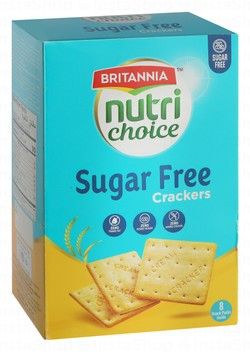 Britannia Nutri Choice Crackers - sugar free, trans fat free, no added colors